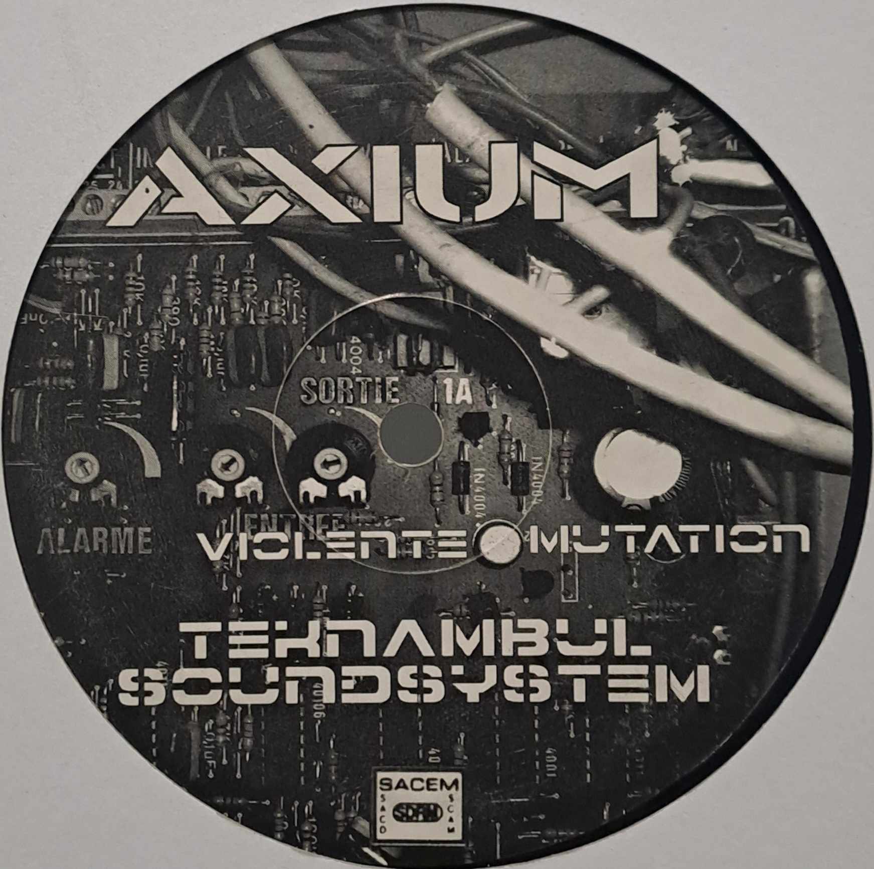 Axium 01 - vinyle freetekno